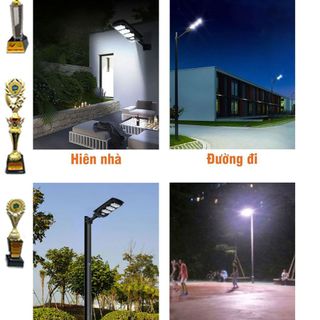 Đèn đường liền thể năng lượng mặt trời Thái Lan 60W độ sáng cao