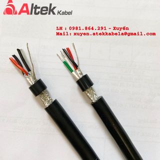Cáp điện tín hiệu chống nhiễu 2pair 22AWG chính hãng Altek Kabel giá sỉ