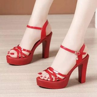 SANDAL CAO GÓT NÚT THẮT 10P