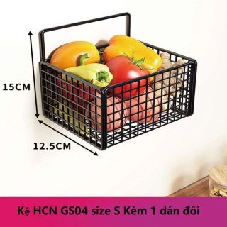GIỎ SẮT ĐỰNG ĐỒ HÌNH VUÔNG DECOR TRANG TRÍ PHÒNG - RỔ SẮT NHÚNG NHỰA CAO CẤP
