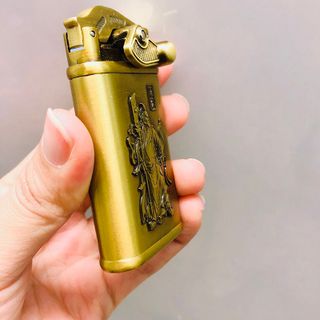 BẬT LỬA KHÈ BÚNG TAY ĐÁNH LỬA KHẮC NỔI HÌNH QUAN CÔNG - XÀI GAS