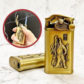 BẬT LỬA KHÈ BÚNG TAY ĐÁNH LỬA KHẮC NỔI HÌNH QUAN CÔNG - XÀI GAS