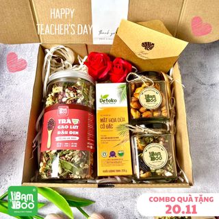 SET QUÀ TẶNG MẬT HOA DỪA TRÀ THẢO MỘC DƯỠNG NHAN AN THẦN - BAMBOO