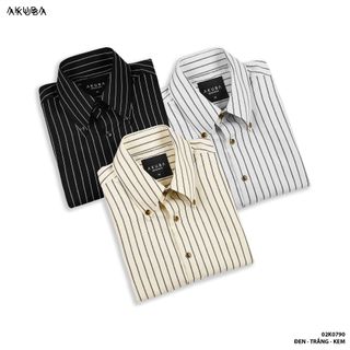 ÁO SƠ MI TAY DÀI AKUBA 02K0790