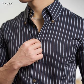 ÁO SƠ MI TAY DÀI AKUBA 02K0790