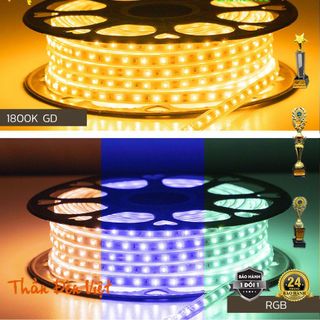 Dây đèn led trang trí năng lượng mặt trời 10M ánh sáng vàng