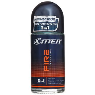 Lăn khử mùi X-Men Fire Active thơm mạnh mẽ 50ml