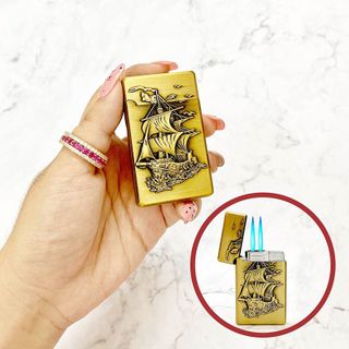 BẬT LỬA KHÈ 2 TIA HÌNH CHIẾC THUYỀN THUẬN BUỒM XUÔI GIÓ - XÀI GAS