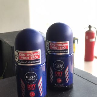 Lăn Ngăn Mùi NIVEA MEN Khô Thoáng 72H (25 ml)