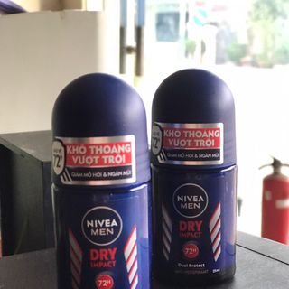 Lăn Ngăn Mùi NIVEA MEN Khô Thoáng 72H (25 ml)