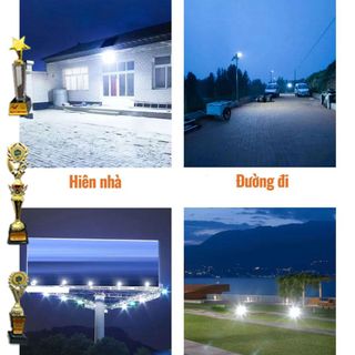 Đèn pha năng lượng mặt trời Thái Lan 200W cảm biến ánh sáng