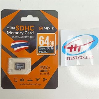 Thẻ Nhớ 64GB Mixie chính hãng, chuyên dùng cho camera