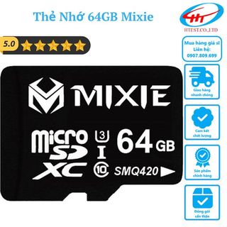 Thẻ Nhớ 64GB Mixie chính hãng, chuyên dùng cho camera giá sỉ