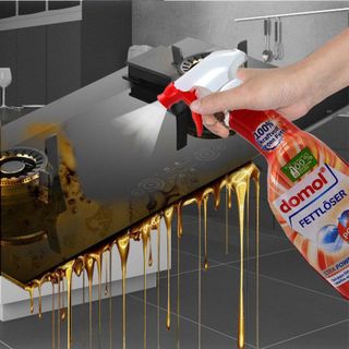 Xịt tẩy dầu mỡ cứng đầu nhà bếp Domol 750ml- Chính Hãng Nhập Khẩu Đức