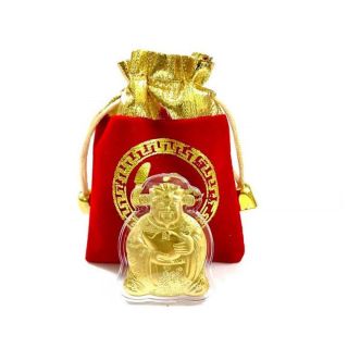 Thần Tài Mạ Vàng Túi Nhung