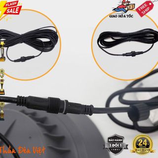 Đèn thả năng lượng mặt trời hàng Thái Lan 100W, 3 chế độ màu, dây 7m