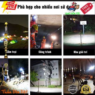 Đèn pha năng lượng mặt trời xách tay Thái Lan 200W