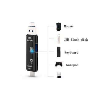 Đầu đọc thẻ SD 5in1 - Sỉ phụ kiện điện thoại - Sỉ Đầu đọc thẻ