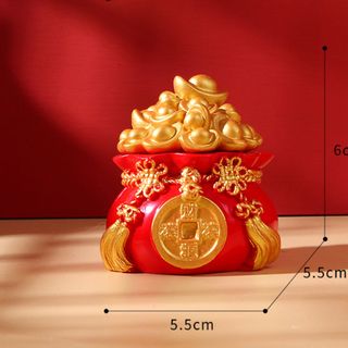 Hủ Đựng Muối Gạo Thần Tài