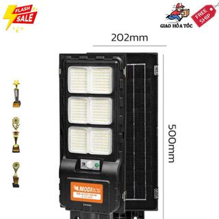 Đèn đường năng lượng mặt trời liền thể Thái Lan 120W, chống thấm nước