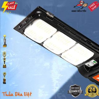 Đèn đường năng lượng mặt trời liền thể Thái Lan 240W, có điều khiển từ xa, chống thấm nước