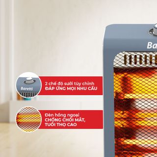 Sưởi Điện Hồng Ngoại Baretti BRD702