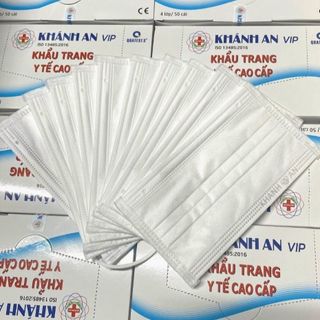 HỘP 50 KHẨU TRANG CAO CẤP KHÁNH AN ( VIP )