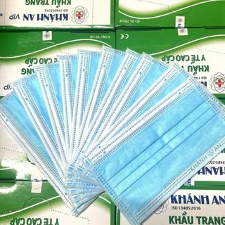 HỘP 50 KHẨU TRANG CAO CẤP KHÁNH AN ( VIP )