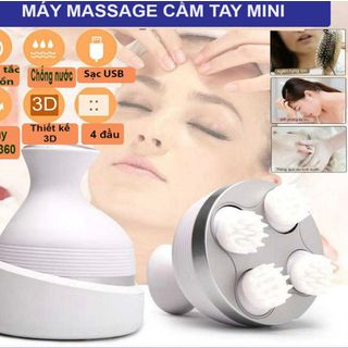 Máy massage đầu dưỡng sinh, Máy mát xa cầm tay giúp giảm căng thẳng, mệt mỏi, máy massage toàn thân