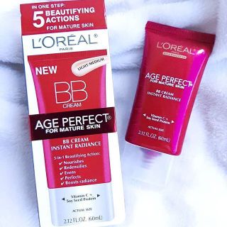 Kem Nền L'0real đỏ Age Perfect BB Cover 60ml