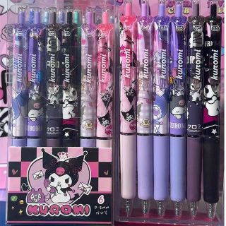 Set 6 Bút Mực Gel Ngòi 0.5Mm Dành Cho Học Sinh