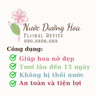 [10 gói] Nước dưỡng hoa Hana 10ml