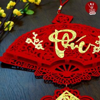 Liễn Khánh treo tường trang trí ngày Tết