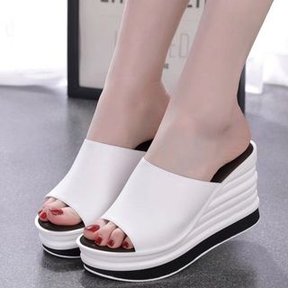 DÉP XUỒNG DA XỊN PHỐI MÀU 7P