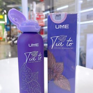 Dung dịch vệ sinh phụ nữ tía tô UME 150ml, làm sạch cô bé an toàn