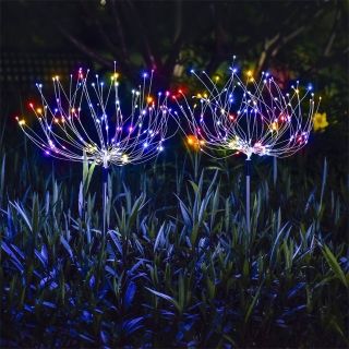 Dây Đèn Led Năng Lượng Mặt Trời Chống Thấm Nước Hình Bồ Công Anh Cho Sân Vườn