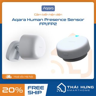 Cảm Biến Hiện Diện Aqara FP1/FP2, Aqara Human Presence Sensor, kết nối Zigbee 3.0, tương thích Homekit giá sỉ