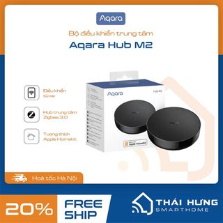 Aqara Hub M2 - Zigbee 3.0, Bluetooth tương thích HomeKit, cổng LAN, tích hợp loa, tích hợp hồng ngoại giá sỉ