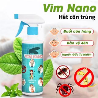 Chai Xịt Xua Đuổi Muỗi - Côn Trùng Vim Nano