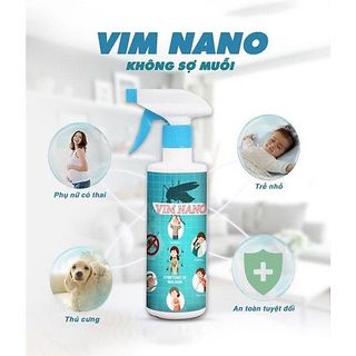 Chai Xịt Xua Đuổi Muỗi - Côn Trùng Vim Nano