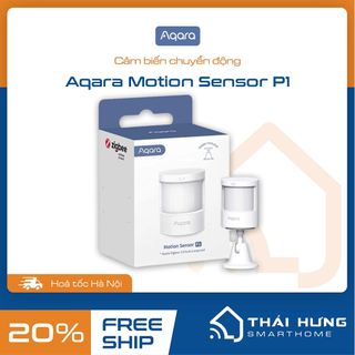 Cảm biến chuyển động Aqara P1, Pin 5 năm, Zigbee 3.0,điều chỉnh được độ nhạy, tần số quét, bảo hành 12tháng giá sỉ