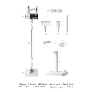Máy hút bụi kép không dây - Hàng chính hãng Lacuzin - LCZ2116