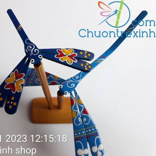 Chân đế đôi Chuồn chuồn tre Thạch Xá TPHCM