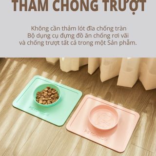 Bát thức ăn cho chó/mèo cố định