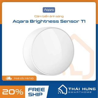 Cảm biến ánh sáng Aqara /Mijia Zigbee 3.0 , độ nhạy sáng cao, tương thích Homekit, thích hợp kết hợp tự động hóa giá sỉ