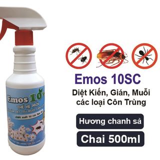 Chai Xịt Diệt Muỗi & Côn Trùng Emos 500ml