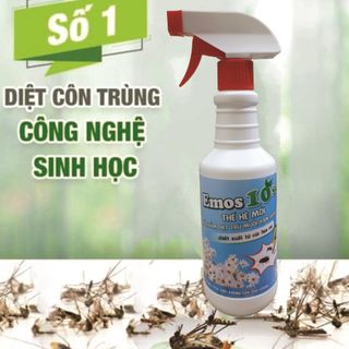 Chai Xịt Diệt Muỗi & Côn Trùng Emos 500ml
