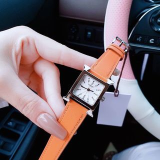 ĐỒNG HỒ DA CAO CẤP NỮ VUÔNG 1