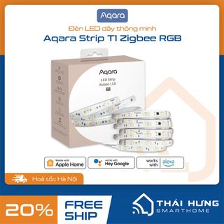 Đèn LED dây thông minh Aqara Strip T1 Zigbee, màu sắc RGB, tương thích Matter giá sỉ