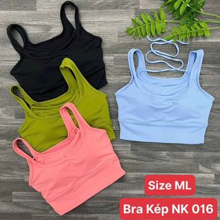 Bra kép nk 016 Đủ màu size ml mới nhất 2023 Thể Thao cao cấp Siêu Đẹp Giá Sỉ, giá sỉ